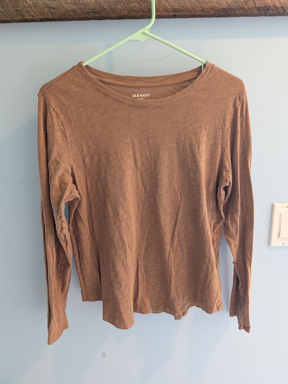 Old Navy Brown Long Sleeve Tee